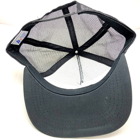 VTG 80s Snapback Trucker Hat "WHATEVER" HOT RODS - Picture 5 of 6